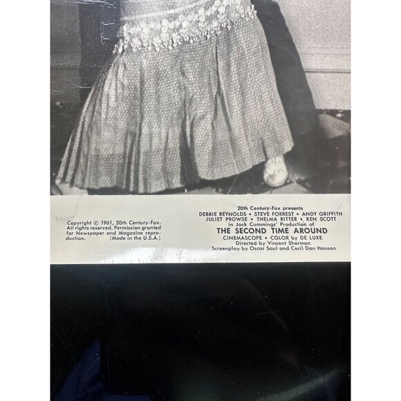 Vintage Debbie Reynolds The Second Time Around 1961 Juliet Prowse ‘Fighting Croo - Picture 8 of 15